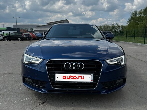 2013 Audi A5 I (8T) Рестайлинг, синий, 1600000 рублей - вид 4