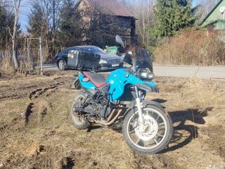 2008 BMW F 650 GS, голубой, 450000 рублей, вид 2