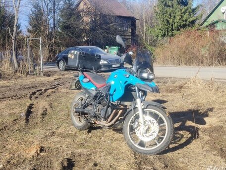 2008 BMW F 650 GS, голубой, 450000 рублей, вид 2