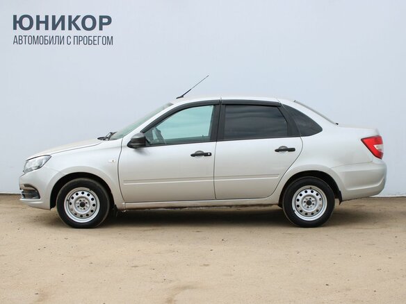 2018 Lada (ВАЗ) Granta I Рестайлинг, серебристый, 339000 рублей - вид 1