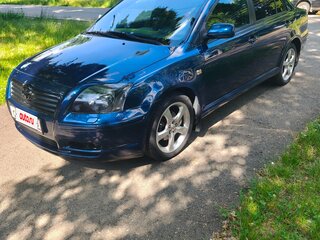 2003 Toyota Avensis II, синий, 680000 рублей, вид 1