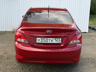 2012 Hyundai Solaris I, красный, 629999 рублей, вид 4