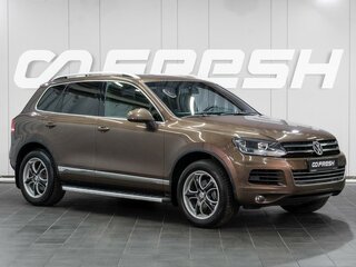 2010 Volkswagen Touareg II, коричневый, 1599000 рублей, вид 1