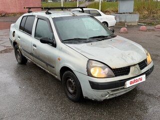 2003 Renault Symbol I Рестайлинг, серебристый, 80000 рублей, вид 1
