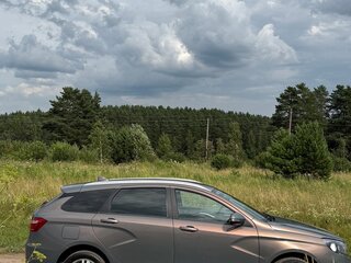 2018 Lada (ВАЗ) Vesta SW I, серый, 850000 рублей, вид 4