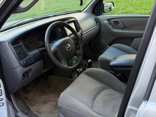 2002 Mazda Tribute I, серебристый, 170000 рублей, вид 4