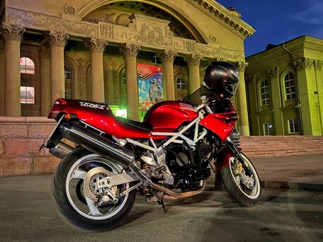 1999 Yamaha TRX850, красный, 280000 рублей, вид 2