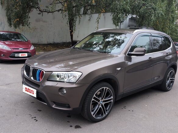 2012 BMW X3 28i xDrive II (F25), коричневый