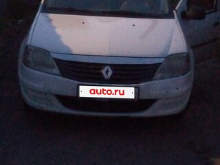 2011 Renault Logan I Рестайлинг, белый, 189999 рублей, вид 2