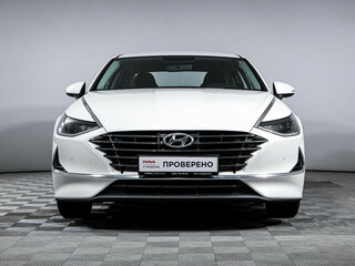 2021 Hyundai Sonata VIII (DN8), белый, 2425000 рублей, вид 2