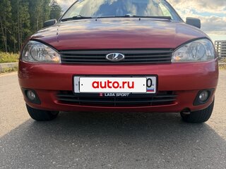 2007 Lada (ВАЗ) Kalina I, красный, 255000 рублей, вид 3