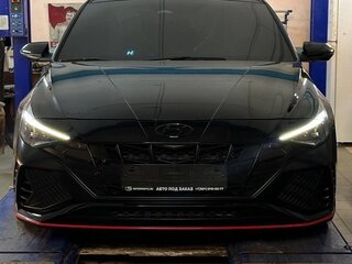 2022 Hyundai Avante N VII, чёрный, 3590000 рублей, вид 4