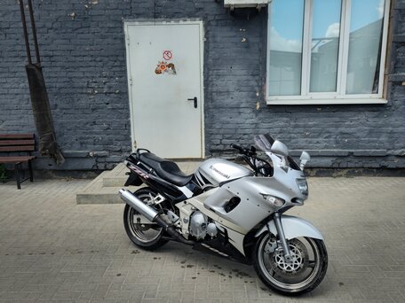 2006 Kawasaki ZZR 600, серебристый, 280000 рублей, вид 2