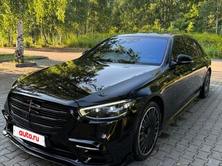 2022 Mercedes-Benz S-Класс 500 Long 4MATIC VII (W223), чёрный, 9000000 рублей, вид 3
