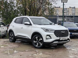 2024 Chery Tiggo 4 Pro I Рестайлинг, белый, 1429000 рублей, вид 3