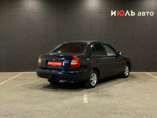 2011 Hyundai Accent ТагАЗ II, чёрный, 390000 рублей, вид 2