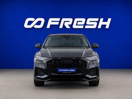 2018 Audi Q8 55 TFSI I (4M), чёрный, 5949077 рублей, вид 3