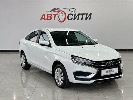 2024 Lada (ВАЗ) Vesta I Рестайлинг (NG), белый, 1165000 рублей, вид 3