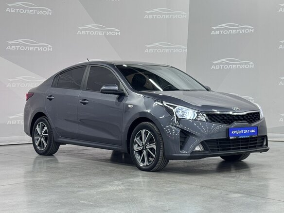 2021 Kia Rio IV Рестайлинг, серый, 1499000 рублей - вид 7
