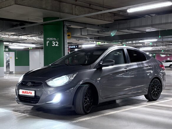 2011 Hyundai Solaris I, серый, 670000 рублей - вид 7