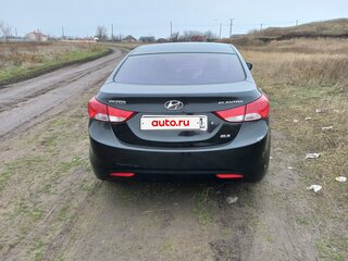 2012 Hyundai Elantra V (MD), чёрный, 1200000 рублей, вид 4