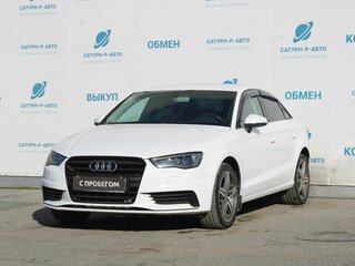2015 Audi A3 III (8V), белый, 1450000 рублей, вид 1
