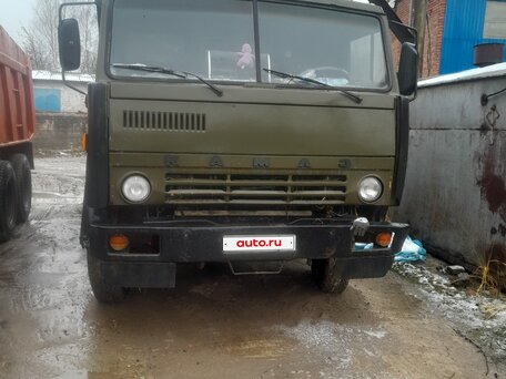 1992 КамАЗ 5511, зелёный, 400000 рублей, вид 1