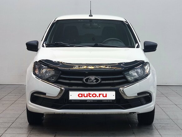 2021 Lada (ВАЗ) Granta I Рестайлинг, белый - вид 2