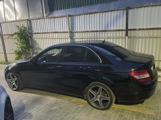 2007 Mercedes-Benz C-Класс 180 Kompressor III (W204), чёрный, 970000 рублей, вид 4