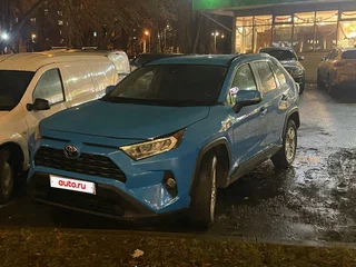 2021 Toyota RAV4 V (XA50), синий, 2650000 рублей, вид 1