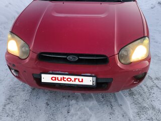 2004 Subaru Impreza II Рестайлинг 1, красный, 320000 рублей, вид 2