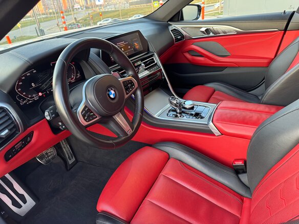 2021 BMW 8 серии Gran Coupe 840d xDrive II (G14/G15/G16), белый, 8400000 рублей - вид 9
