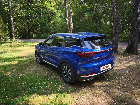 2022 Chery Tiggo 7 Pro I, синий, 1560000 рублей - вид 7