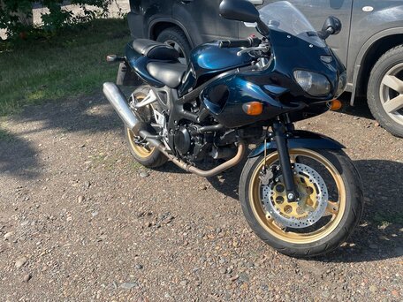 1998 Suzuki SV 400, синий, 300000 рублей, вид 1
