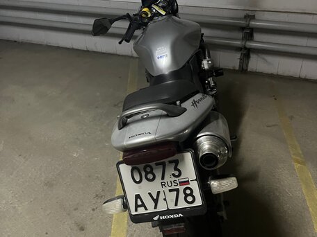 2002 Honda CB 600F Hornet, серебристый, 350000 рублей, вид 3