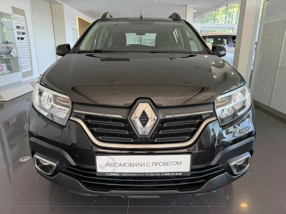 2019 Renault Sandero Stepway II Рестайлинг, чёрный - вид 4