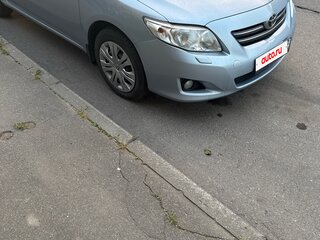 2008 Toyota Corolla AMT X (E140, E150), голубой, 680000 рублей, вид 1