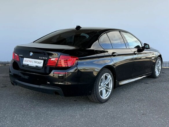 2016 BMW 5 серии 528i xDrive VI (F10/F11/F07) Рестайлинг, чёрный, 1890000 рублей - вид 4