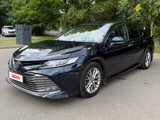 2019 Toyota Camry VIII (XV70), синий, 2700000 рублей, вид 1