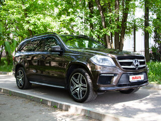2013 Mercedes-Benz GL-Класс 350 II (X166), коричневый, 3100000 рублей, вид 3