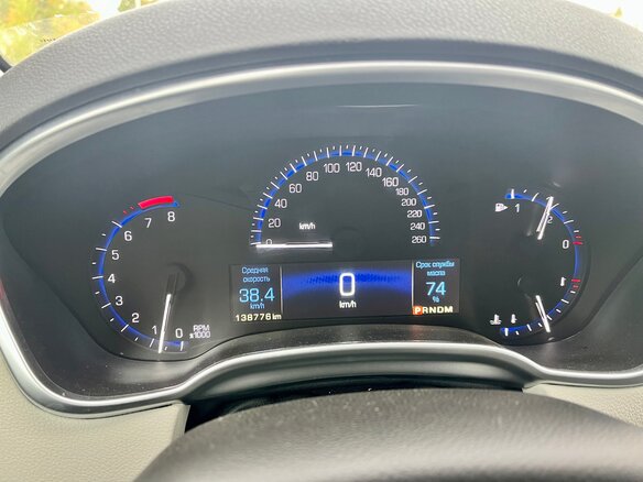 2014 Cadillac SRX II Рестайлинг, фиолетовый, 1550000 рублей - вид 8