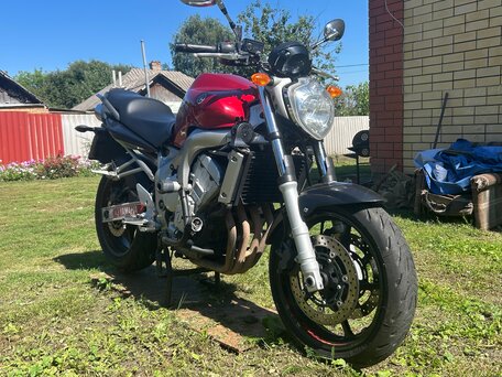 2004 Yamaha FZ6, красный, 430000 рублей, вид 1