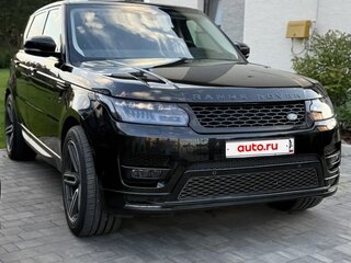 2017 Land Rover Range Rover Sport II, чёрный, 4450000 рублей, вид 2