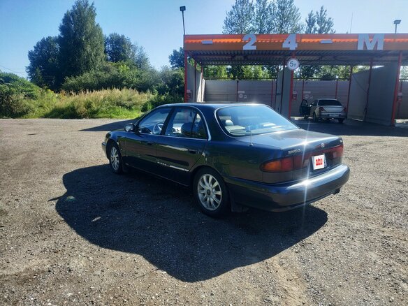 1994 Hyundai Sonata III, чёрный, 230000 рублей - вид 6