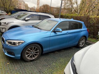 2018 BMW 1 серии 118i II (F20/F21) Рестайлинг 2, синий, 2150000 рублей, вид 4