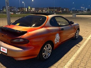 1997 Hyundai Coupe I (RD), красный, 180000 рублей, вид 2