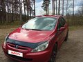 2005 Peugeot 307 I, красный