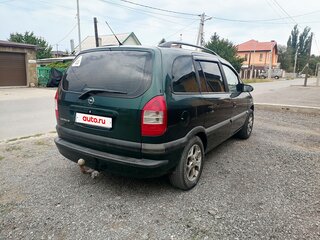 2004 Opel Zafira A Рестайлинг, зелёный, 480000 рублей, вид 5