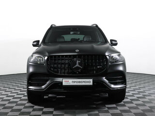 2021 Mercedes-Benz GLS 450 II (X167), чёрный, 6150000 рублей, вид 2