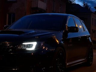 2008 Subaru Impreza III, чёрный, 1000000 рублей, вид 1